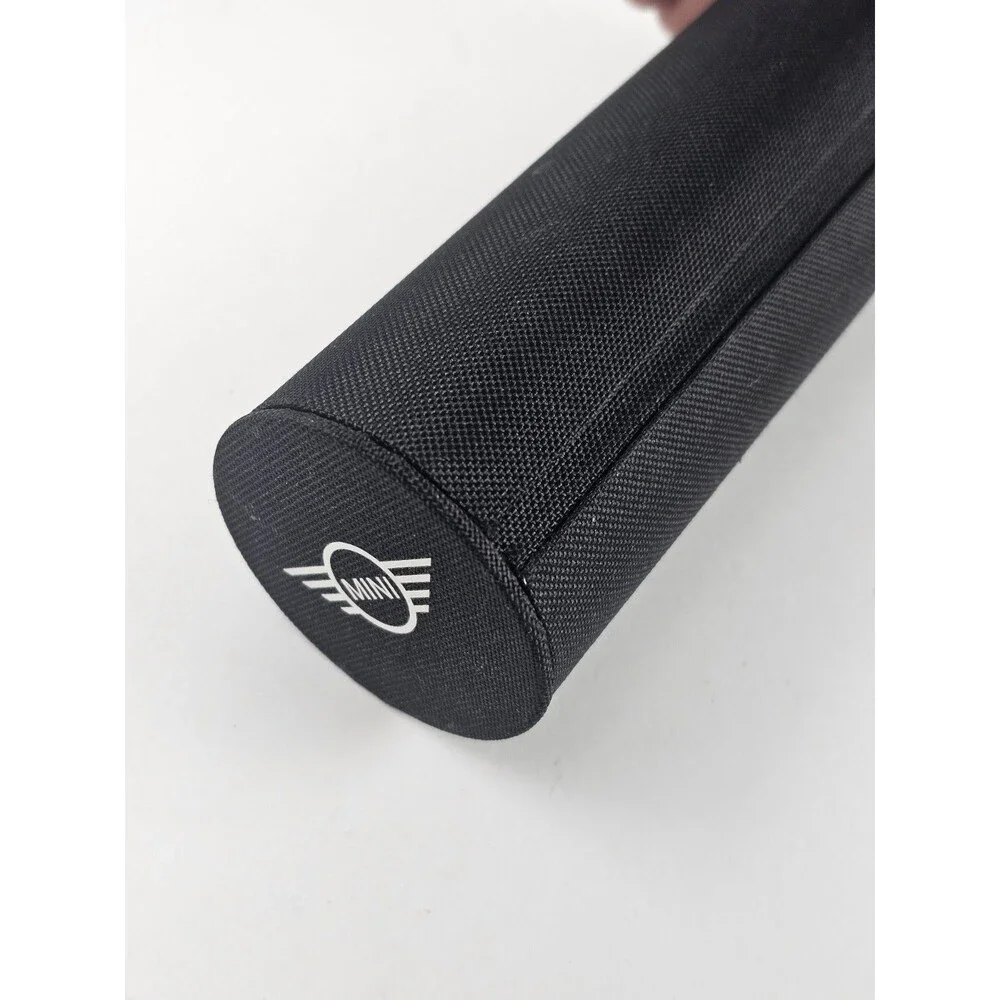 MINI Black Hard Eyeglass Case for Glasses Fabric 7 in Protective Storage